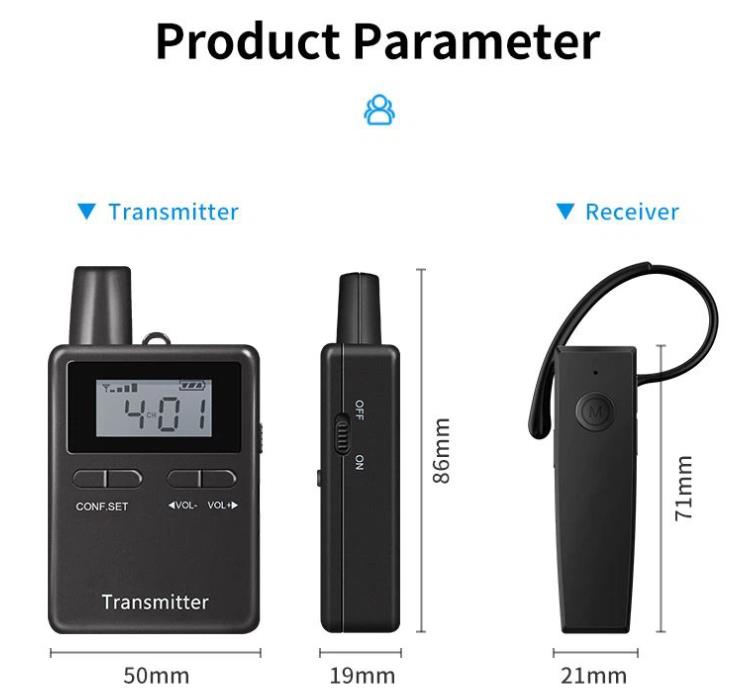 2.4GHz 50-Channel Wireless Tour Guide System(图17)